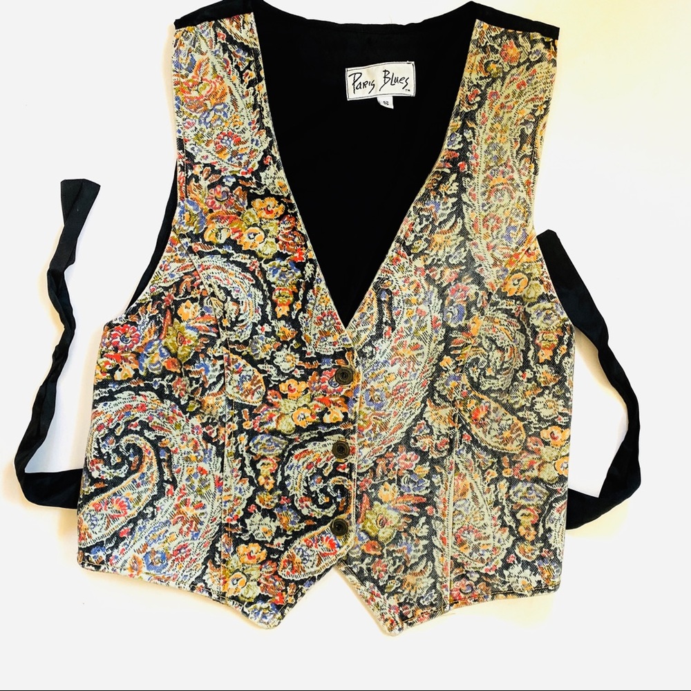 Vintage Paris Blues vest